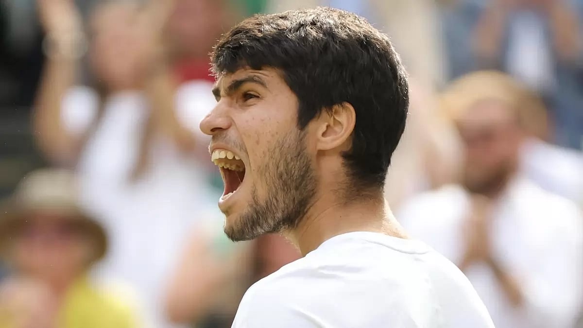 Alcaraz, 20, is the third third-youngest Wimbledon men’s winner after Boris Becker and Bjorn Borg.