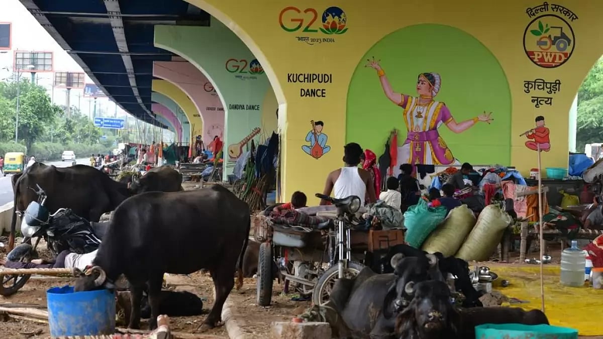 G20 Summit preparation in Delhi