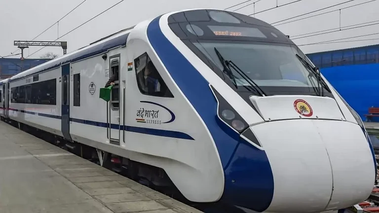 Vande Bharat train fire incident in Bhopal.(File photo) - null