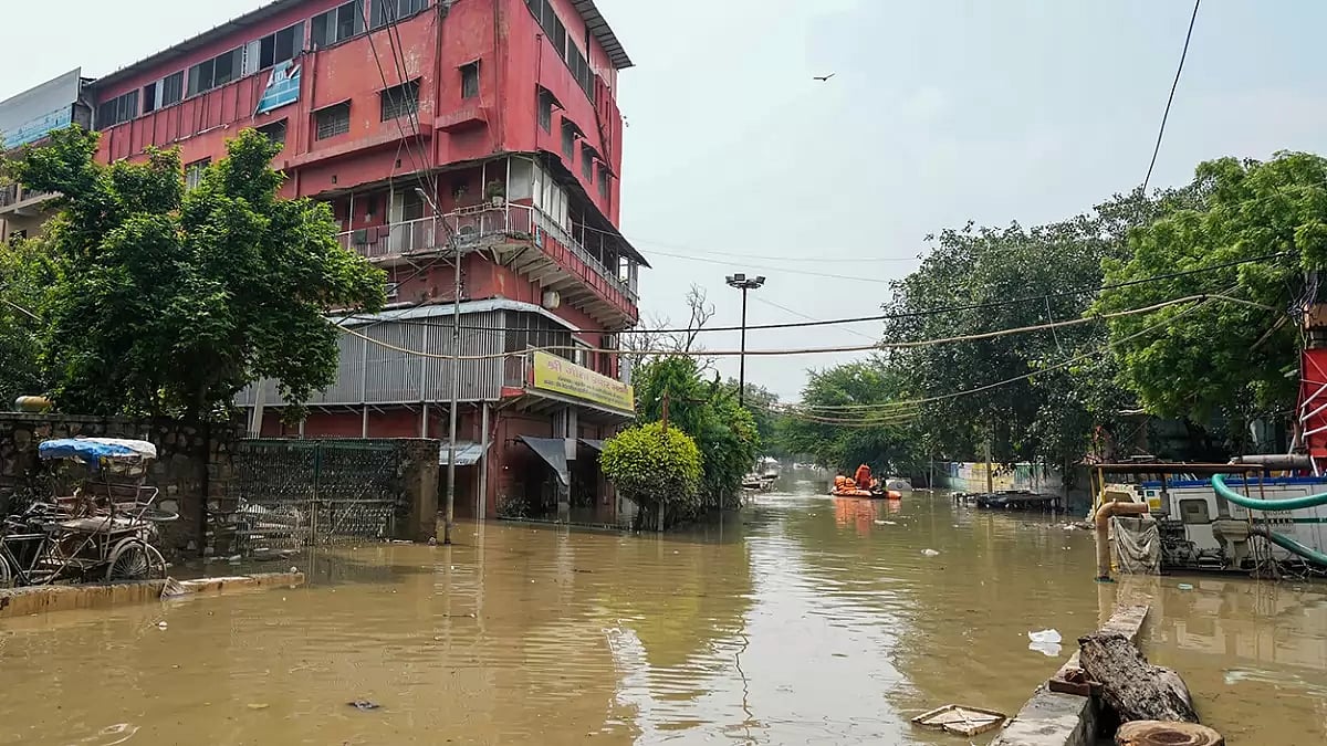 Flooding in Delhi