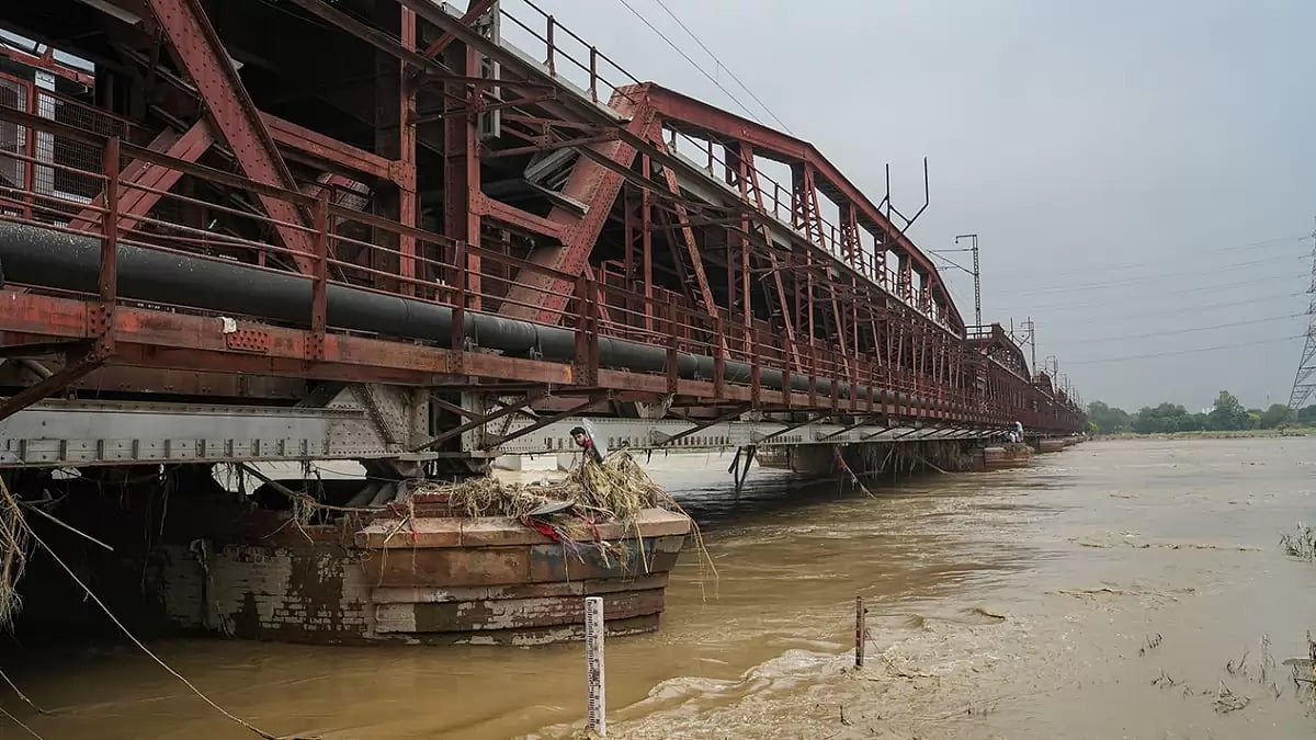 Rise in water level of Yamuna