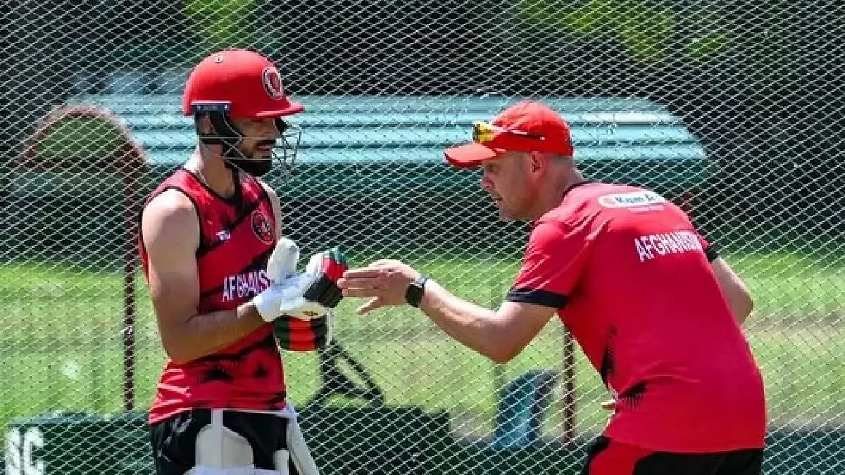 During the 15th over, Omarzai gave a provocative send-off to dismissed Bangladesh batter Hridoy.