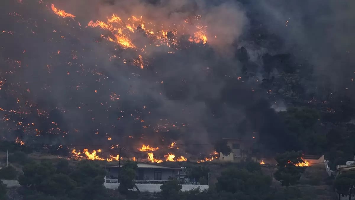 Greece Wildfires