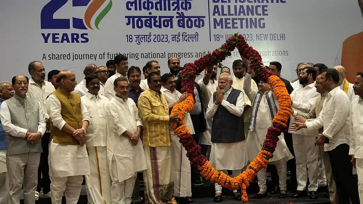 NDAs meet in New Delhi