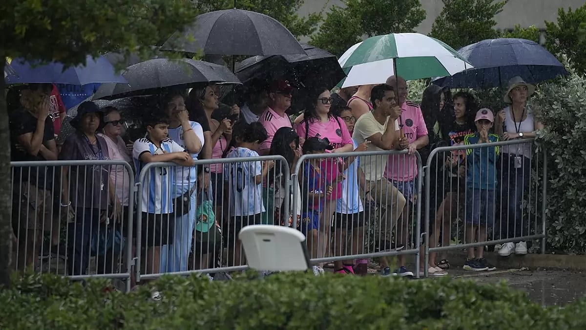MLS Miami Messi Training Soccer