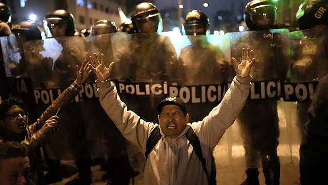 Protesters Demand Immediate Presidential Elections And Justice For Those Who Were Killed During Protests In Peru