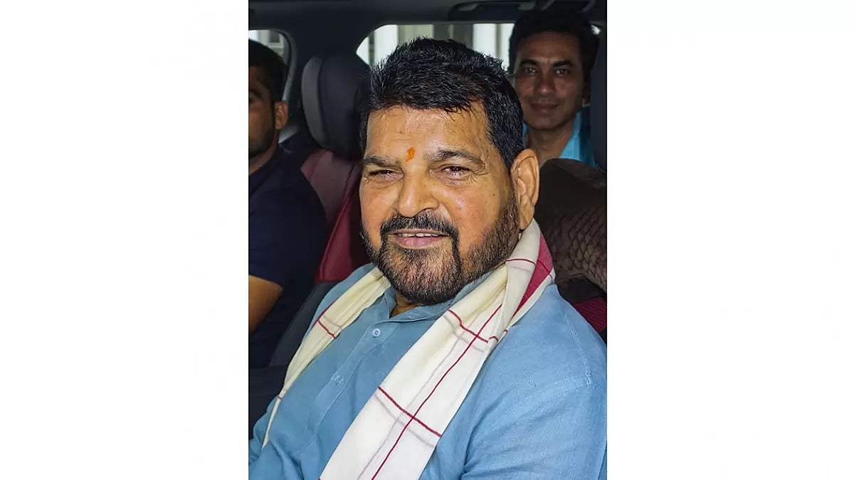 Brij Bhushan Sharan Singh in Delhi