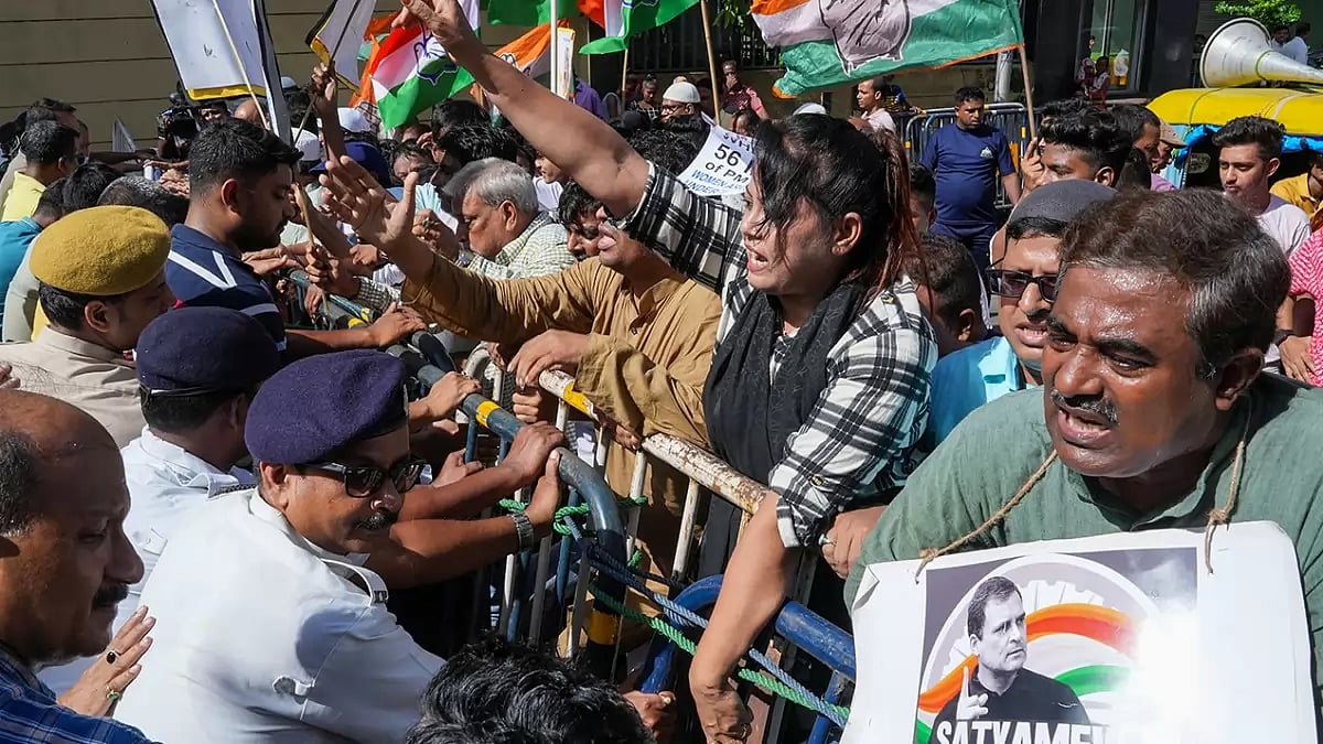 Protest over Manipur violence