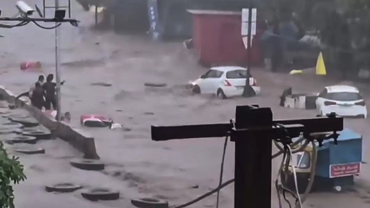 Heavy Monsoon rains in Gujarat