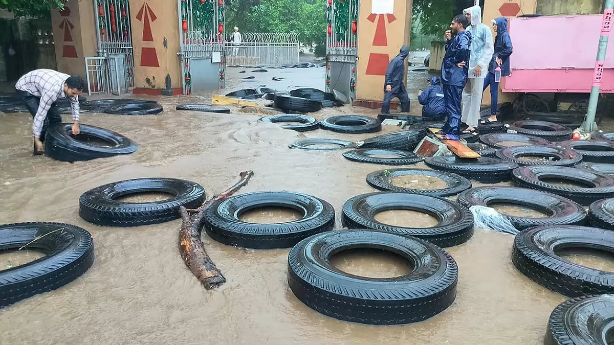 Heavy Monsoon rains in Gujarat