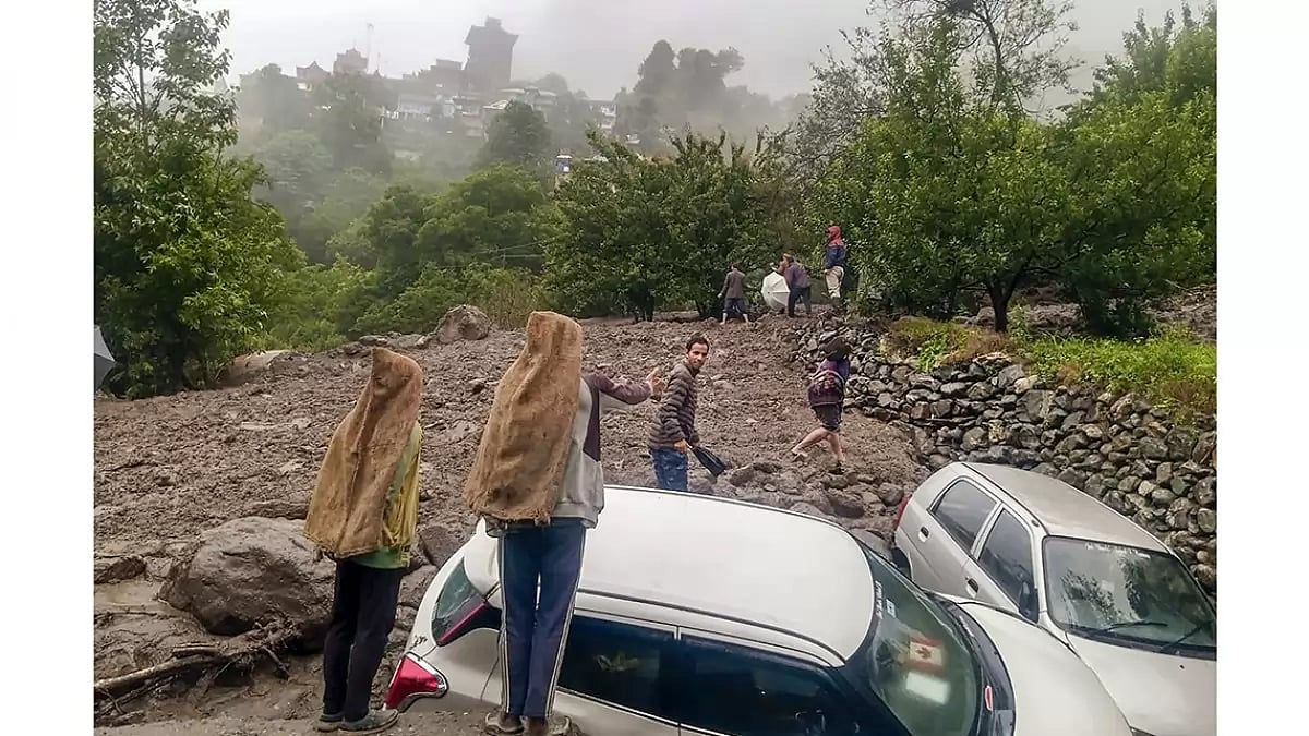 Cloudburst in Kinnaur