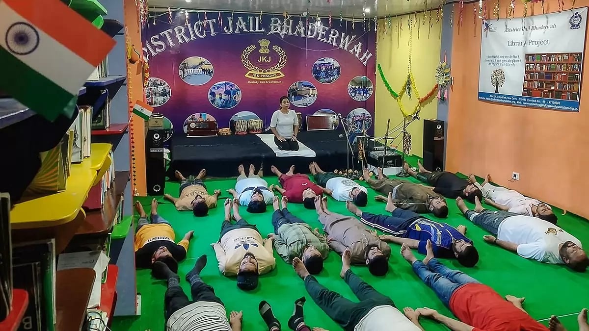 Yoga programme for jail inmates