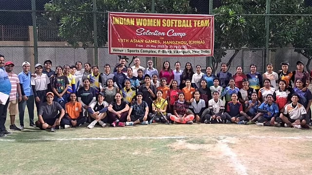 Indian Women's Softball Team Set To Debut At Asian Games