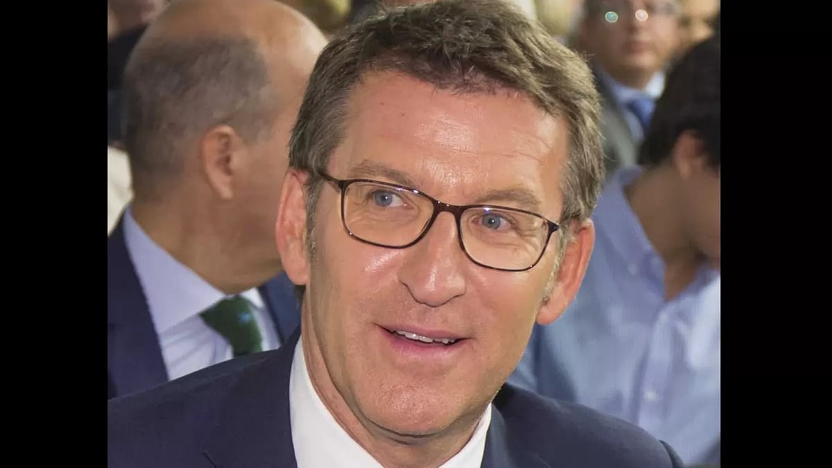 Alberto Nunez Feijoo, leader of the PP