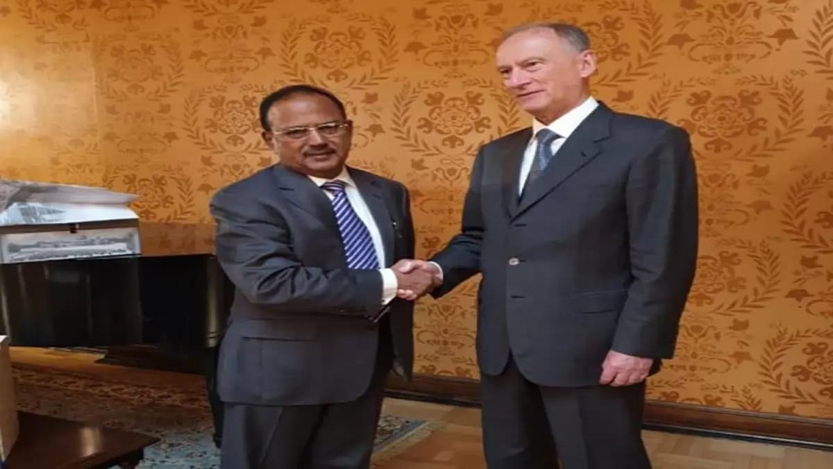 Ajit doval Meets Nikolai Patrushev
