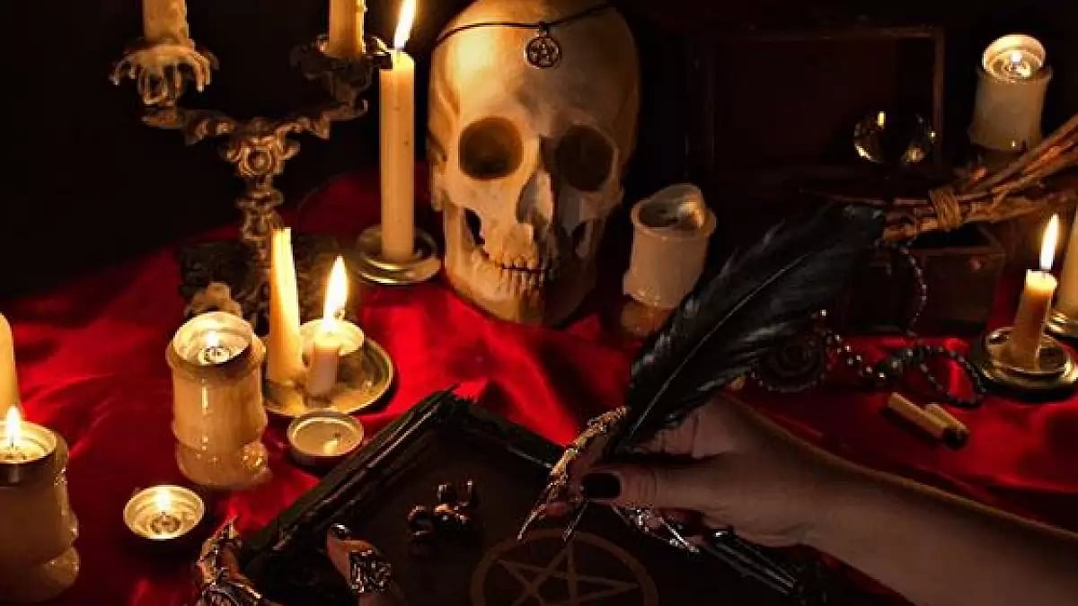 Casting A Witchcraft Spell 