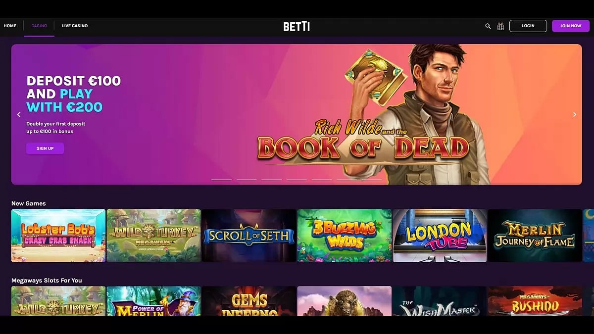 Betti Casino Review UK