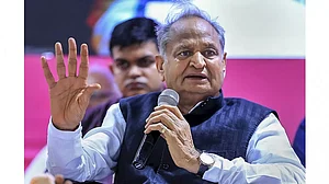 Ashok Gehlot at Labharthi Samvad