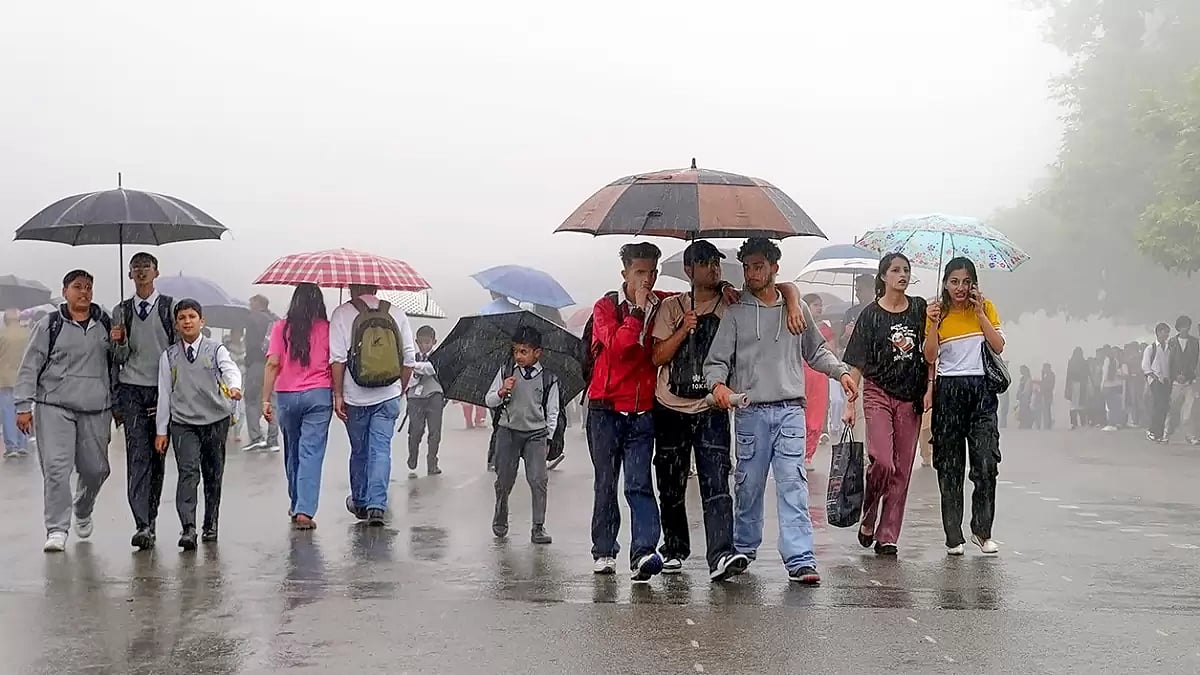 Weather: Rain in Shimla
