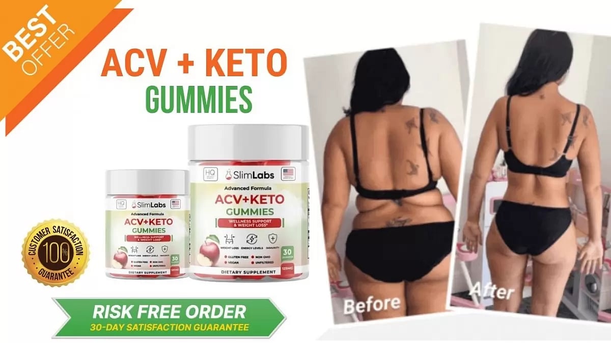 Slim Labs Keto + ACV Gummies