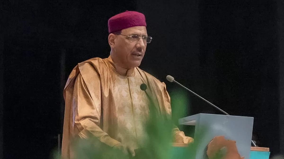 Niger President Mohamed Bazoum