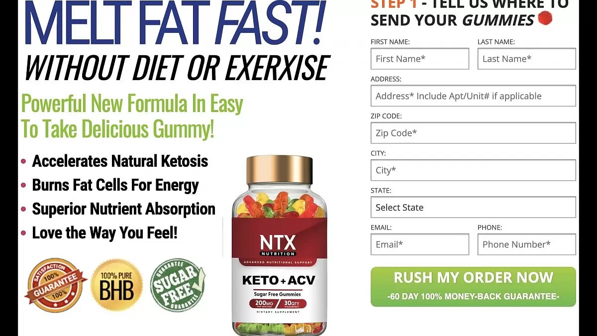 NTX Keto BHB Gummies