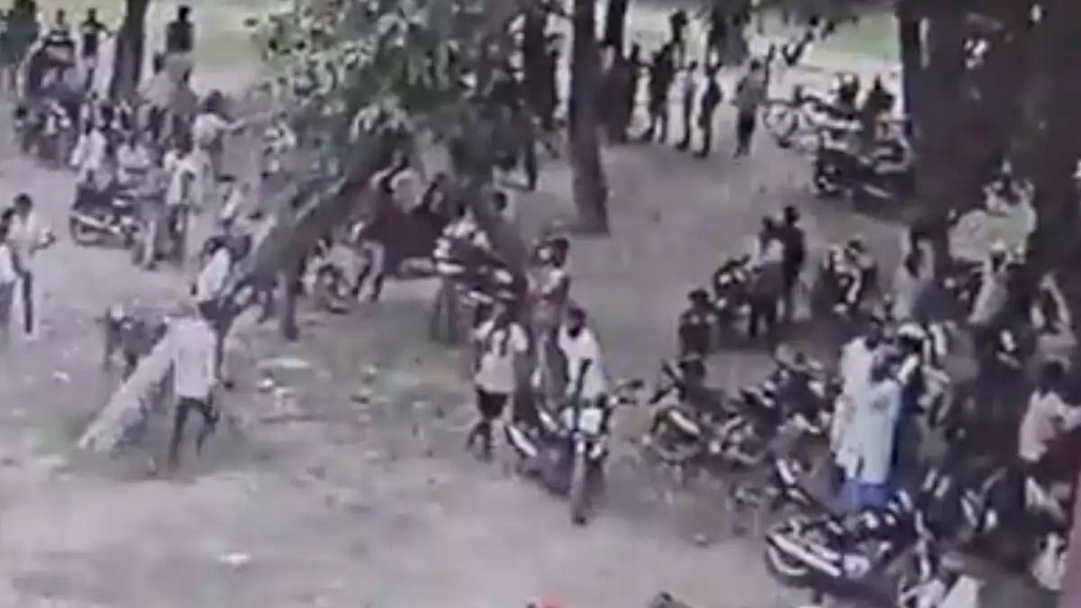 CCTV footage of the incident in Katihar