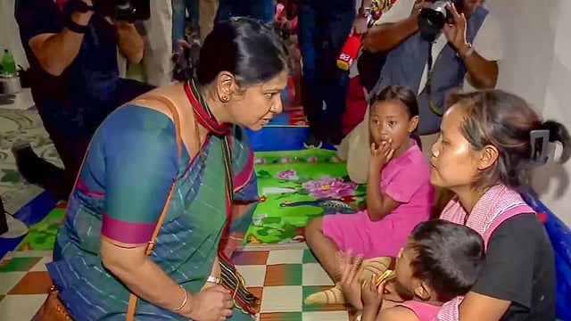 'People Of Manipur Extremely Sad': Opposition Delegation Meets Victims In Churachandpur, Moirang Relief Camps