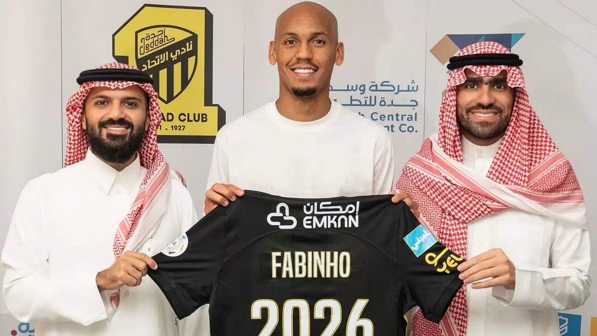 Fabinho left Liverpool for Al-Ittifaq in Saudi Arabia