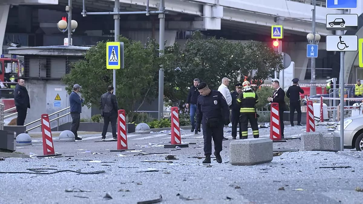 Russia Ukraine Drone Attack