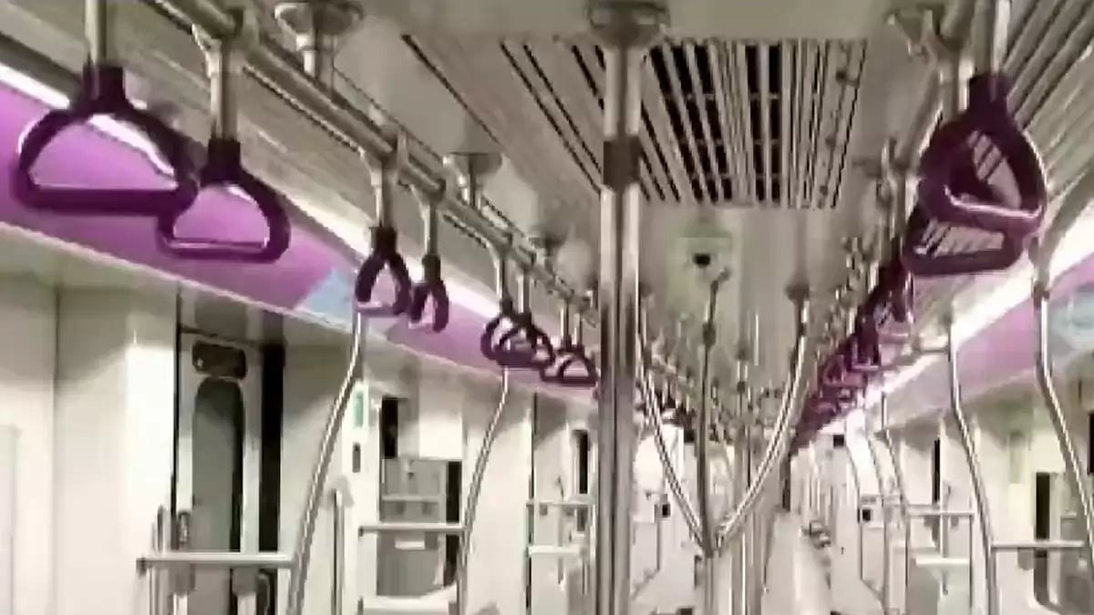 New metro line inaugurated in Pune.