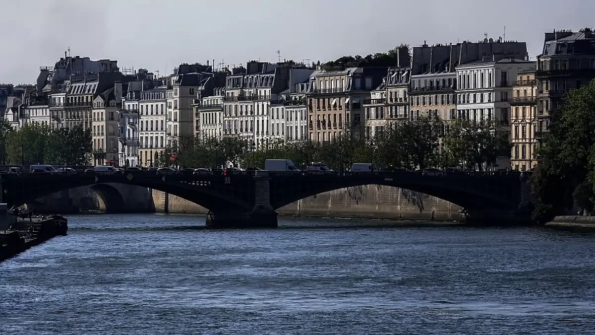 Paris along the River Seine