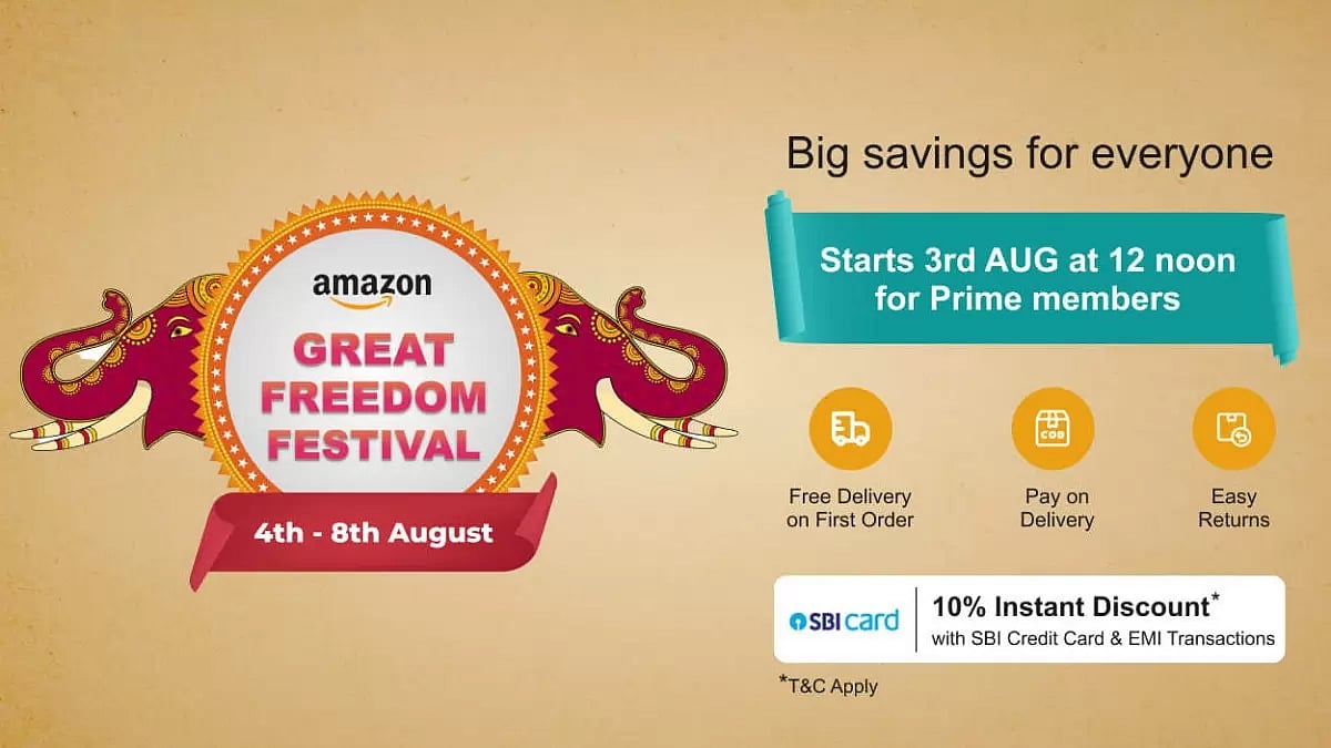 Amazon Great Freedom Festival Sale