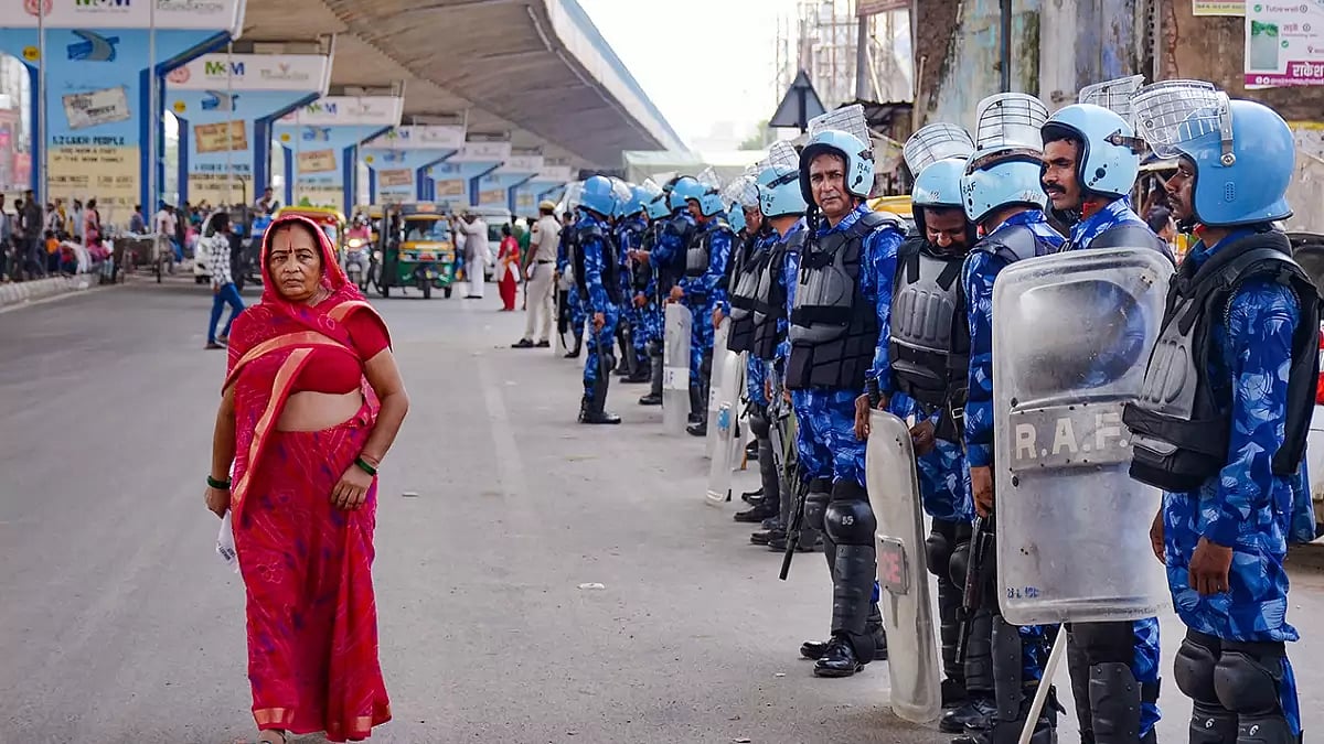 Security in Gurugram after Nuh clashes