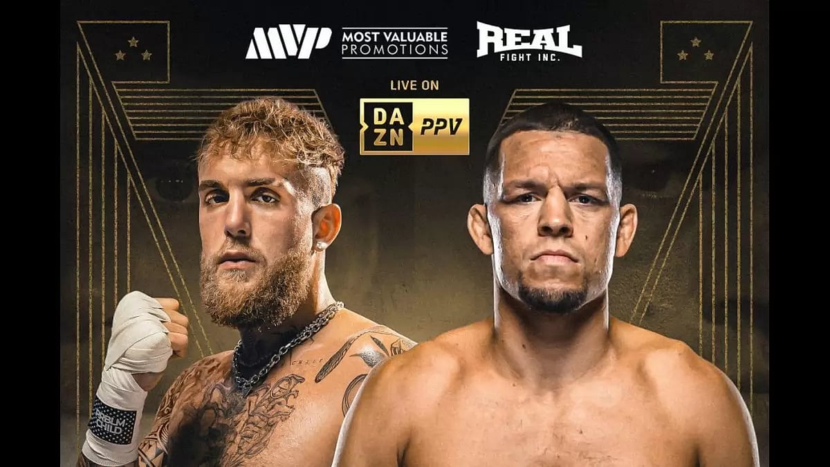 Jake Paul vs Nate Diaz