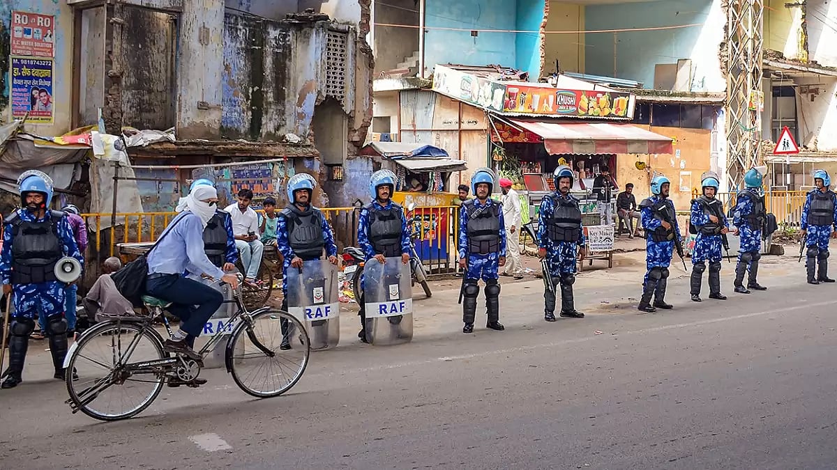 Security in Gurugram after Nuh clashes