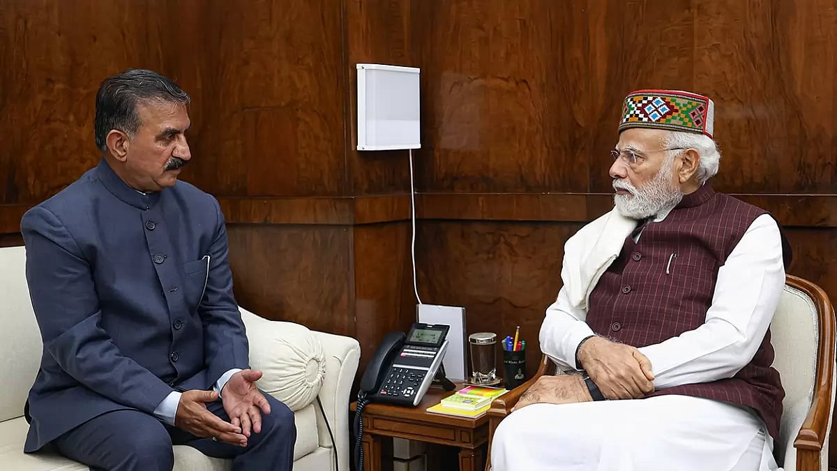 PM Modi, CM Sukhu meeting