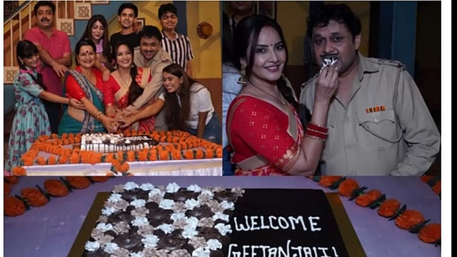 Geetanjali Mishra Gets A Warm Welcome On The Sets Of 'Happu Ki Ultan Paltan'