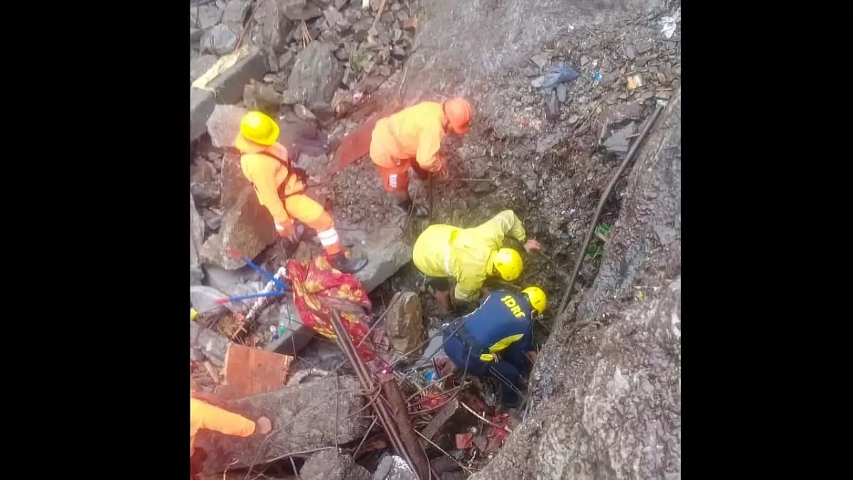 A search operation is underway to find 17 people who are missing after landslide in Uttarakhand.