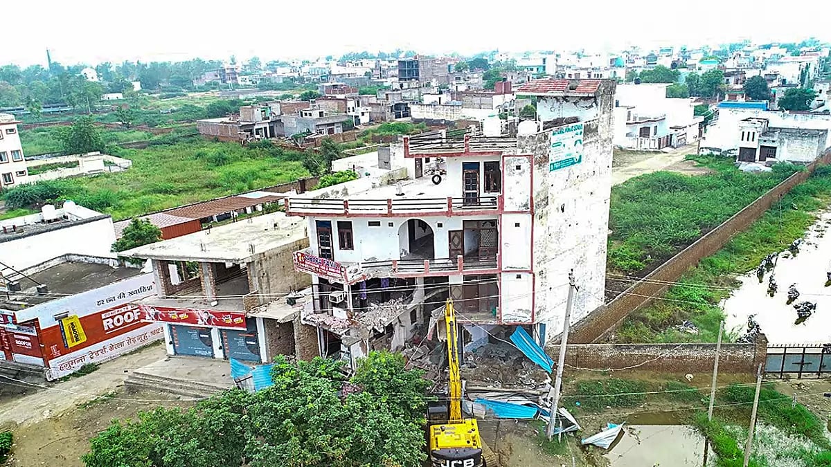 Demolition drive in violence-hit Nuh