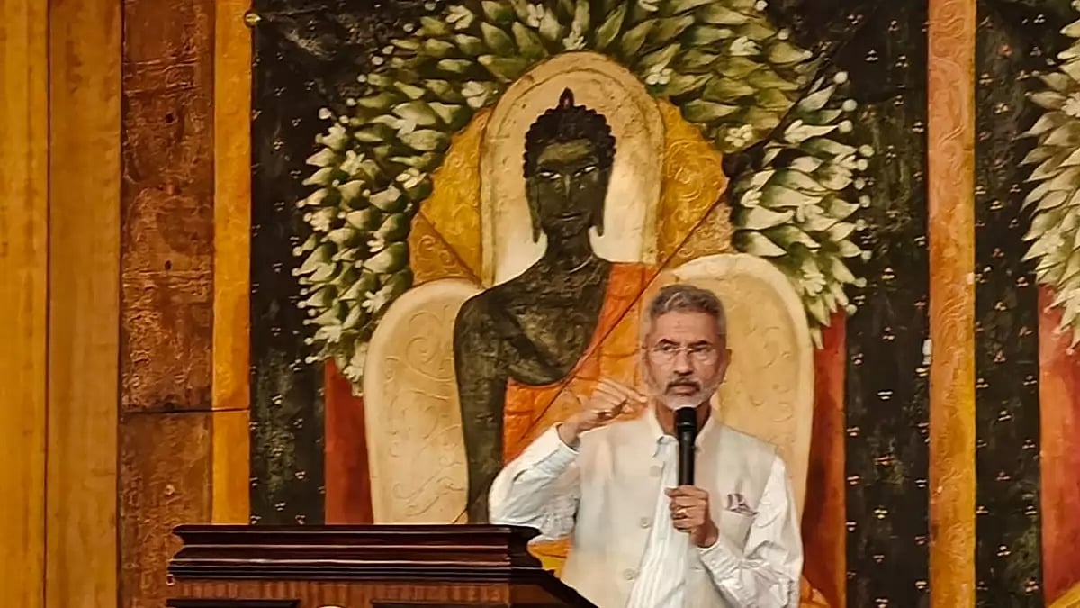 S. Jaishankar addresses press