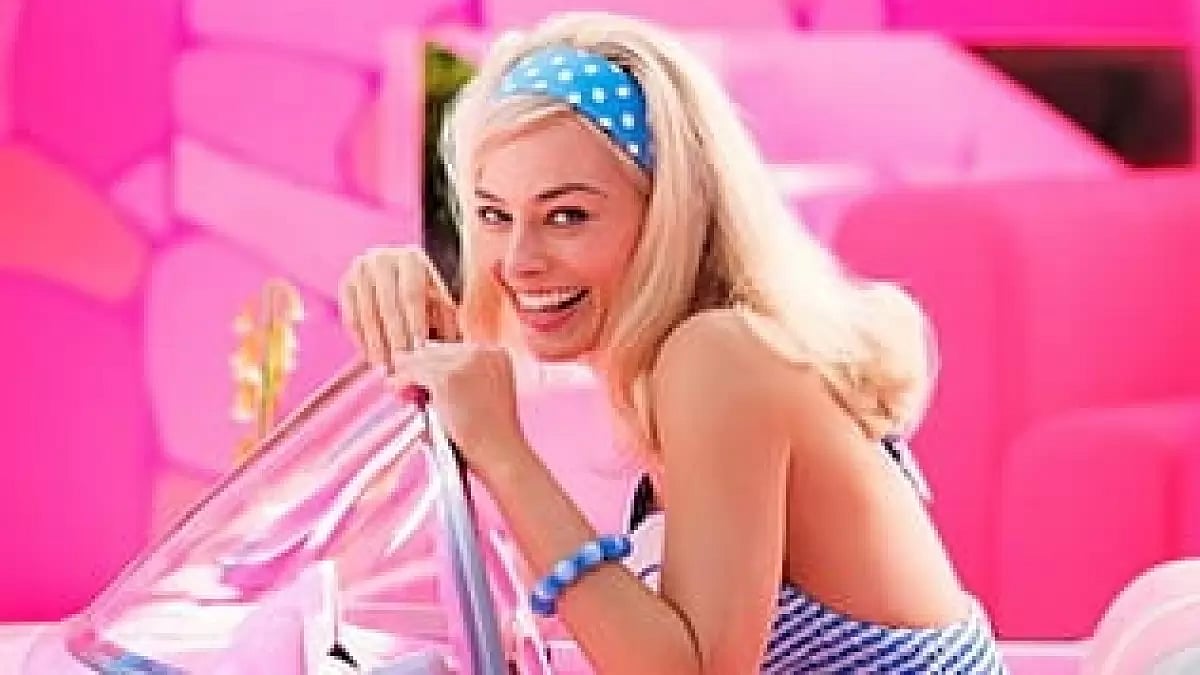 Margot Robbie in “Barbie”