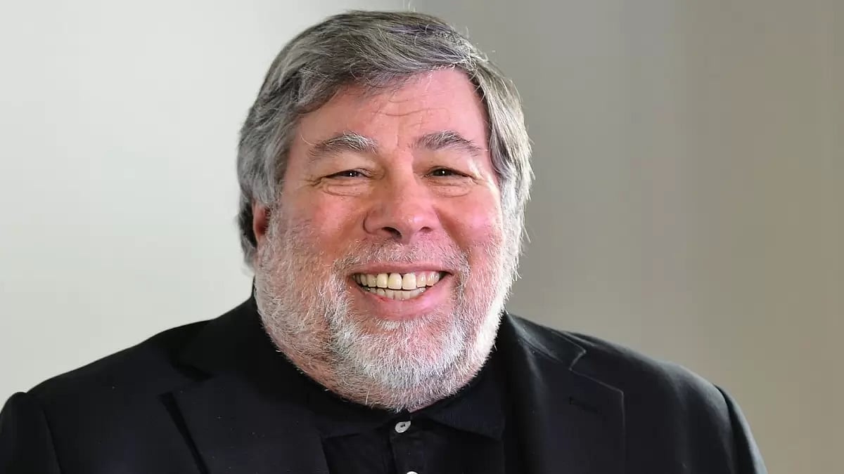 Apple co-founder and US technology entrepreneur Steve Wozniak