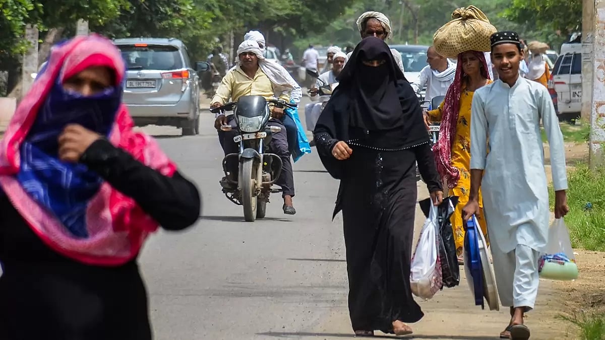 Posters put up in slums of Gurugram ahead of 'shobha yatra' by VHP in Nuh. (representative image)
