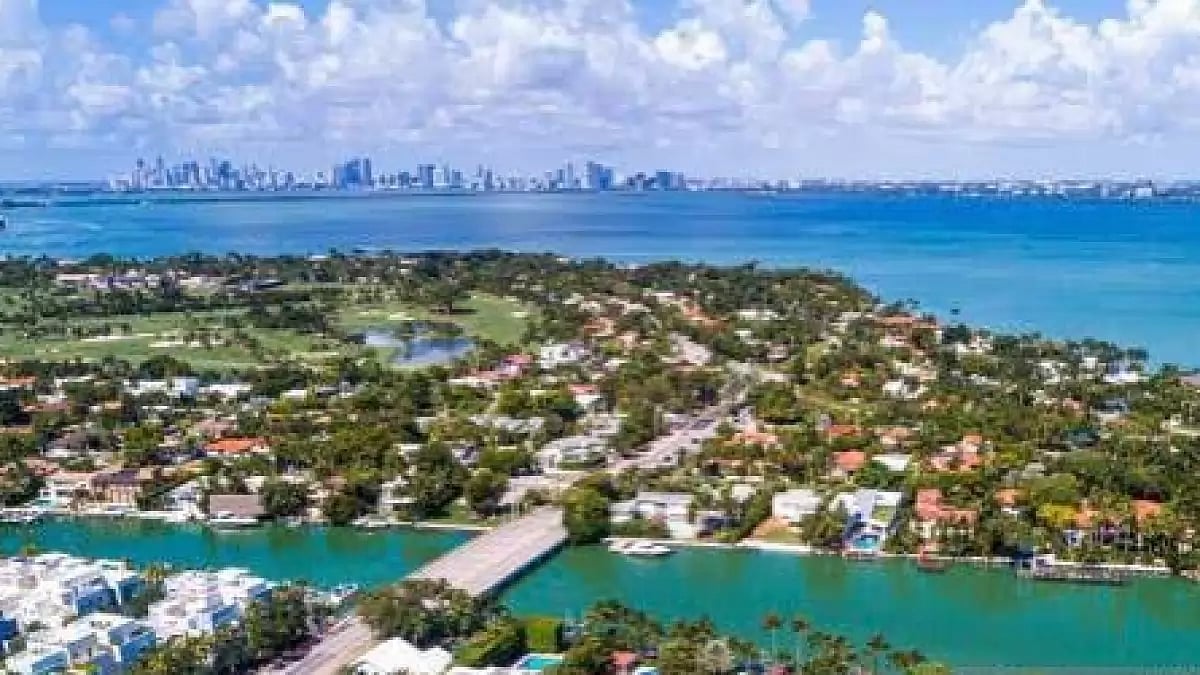 Indian Creek island, Miami