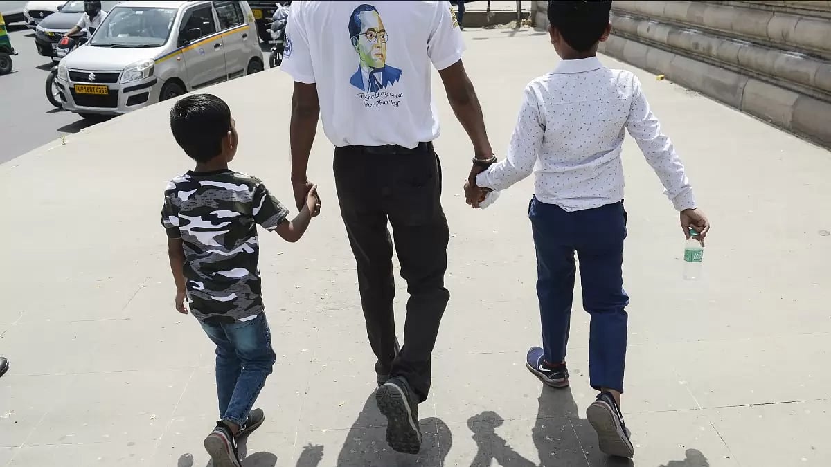 Ambadkar Jayanti celebrations in Noida at the Rashtriya Dalit Prerna Sthal.