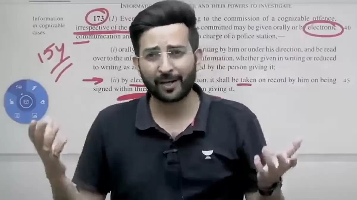 Unacademy educator asks students not to vote for illiterate politicians.
