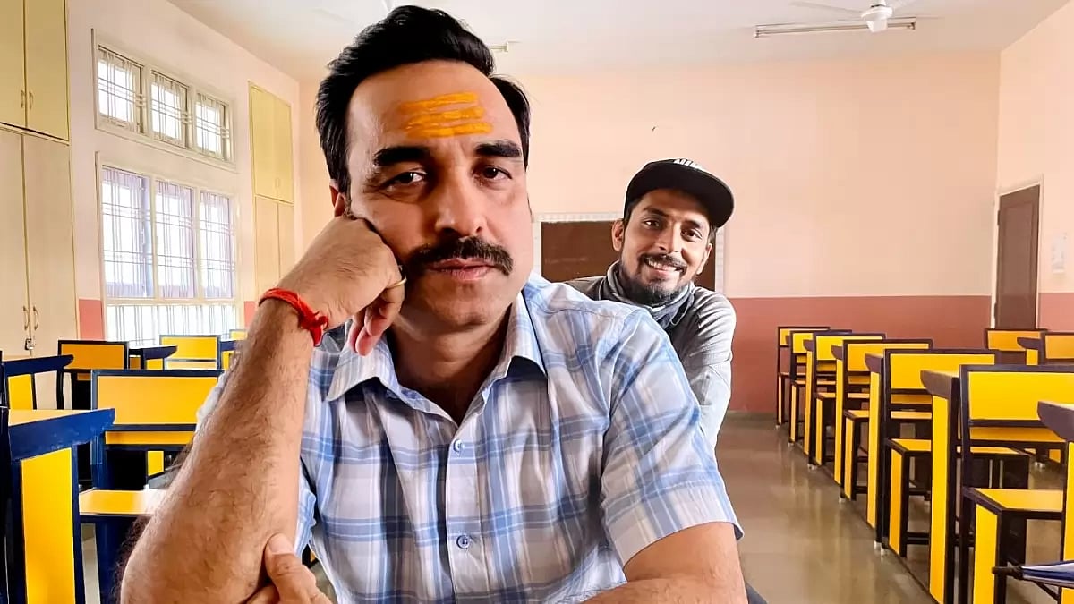 Dialect Coach Vikram Pratap With Pankaj Tripathi