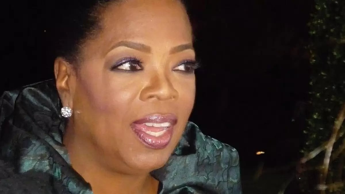 American host Oprah Winfrey