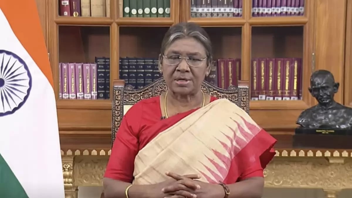 President Droupadi Murmu addressing the nation on the eve of Independence Day